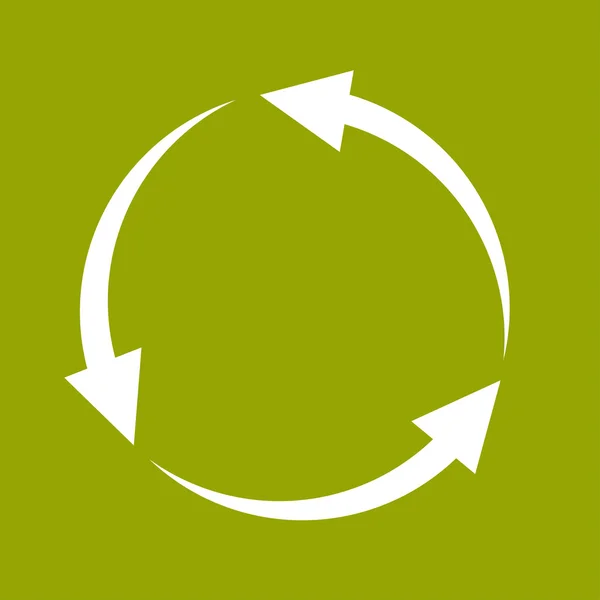 Flecha circular icono —  Fotos de Stock