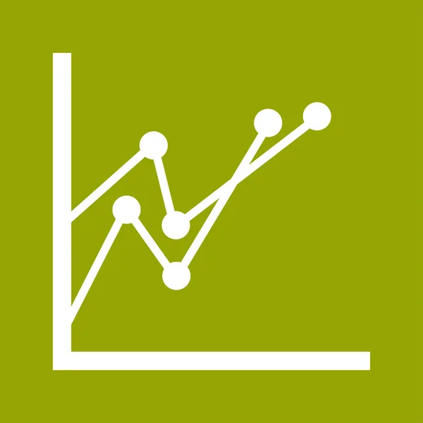 Infographic chart icon — Stock Photo, Image