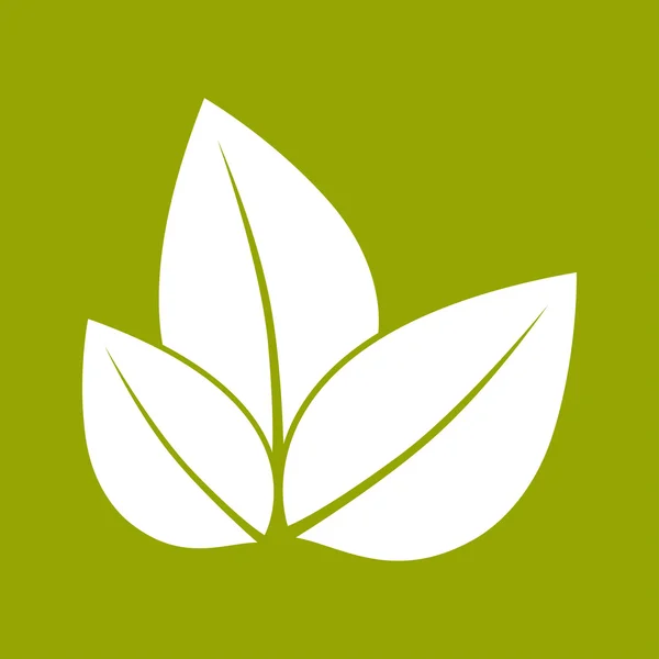 Leaves icon — Stock Photo, Image