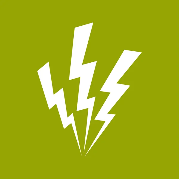 Lightnings icon — Stock Photo, Image