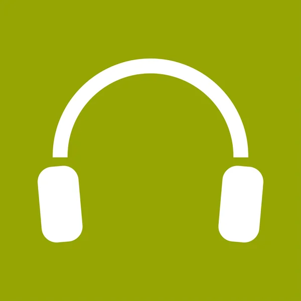 Headphones icon — Stock Photo, Image