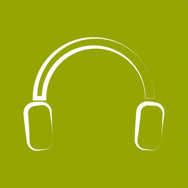 Headphones icon — Stock Photo, Image