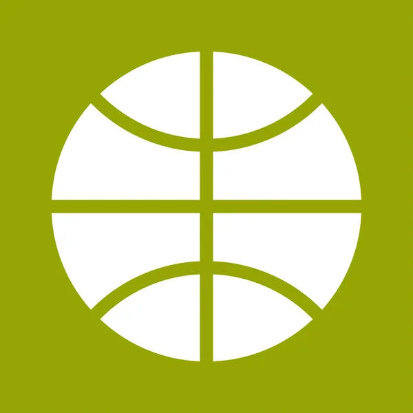 Basketbal pictogram — Stockfoto
