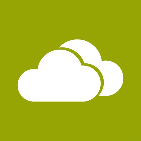 Clouds icon — Stock Photo, Image