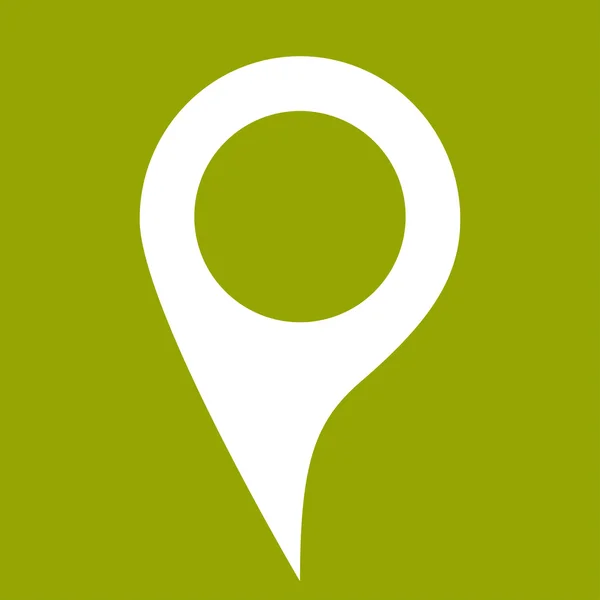 Map pointer icon — Stock Photo, Image