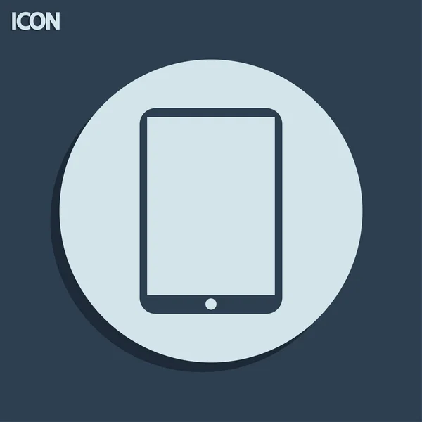 Moderne tablet pc-pictogram — Stockfoto