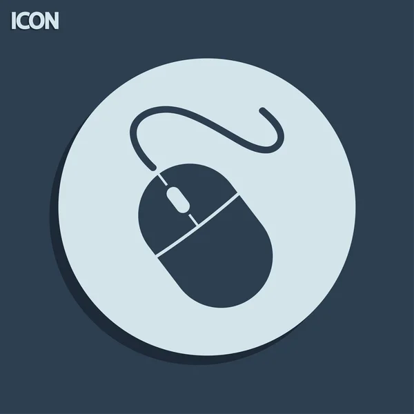 Mysz ikona — Zdjęcie stockowe