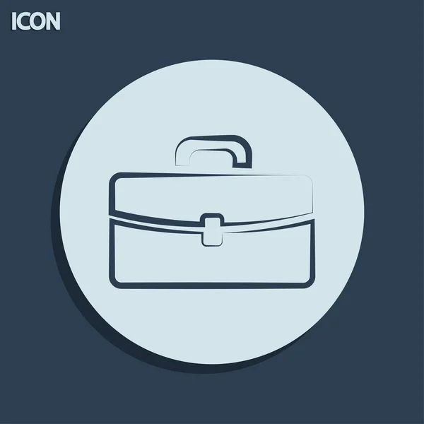 Briefcase icon — Stock Photo, Image