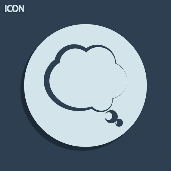 Talking bubble icon — Stock Photo, Image