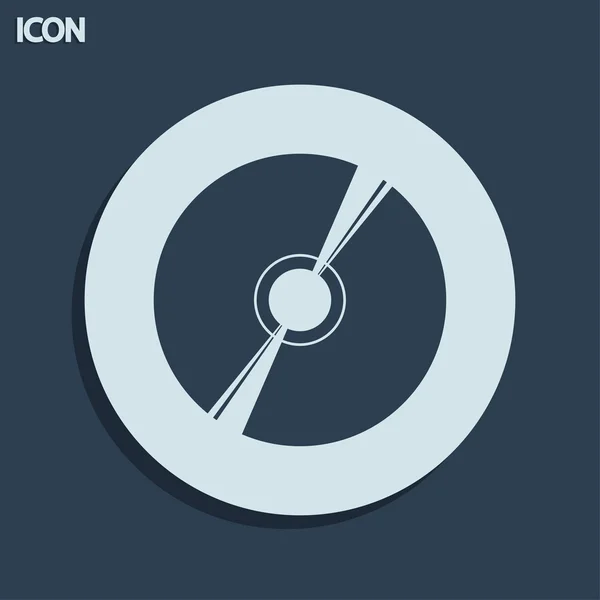 CD ikona — Zdjęcie stockowe