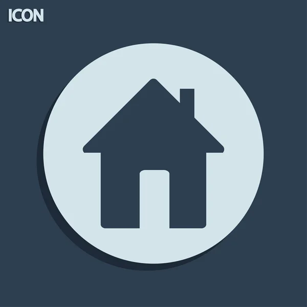 房子icon — 图库照片