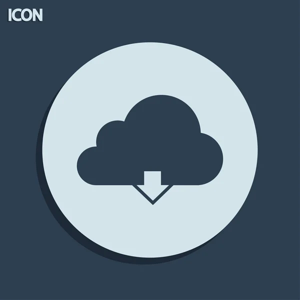 Bulut simgesi — Stok fotoğraf