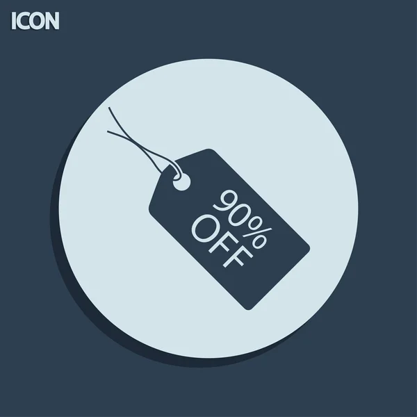 Sale label tag icon — Stock Photo, Image