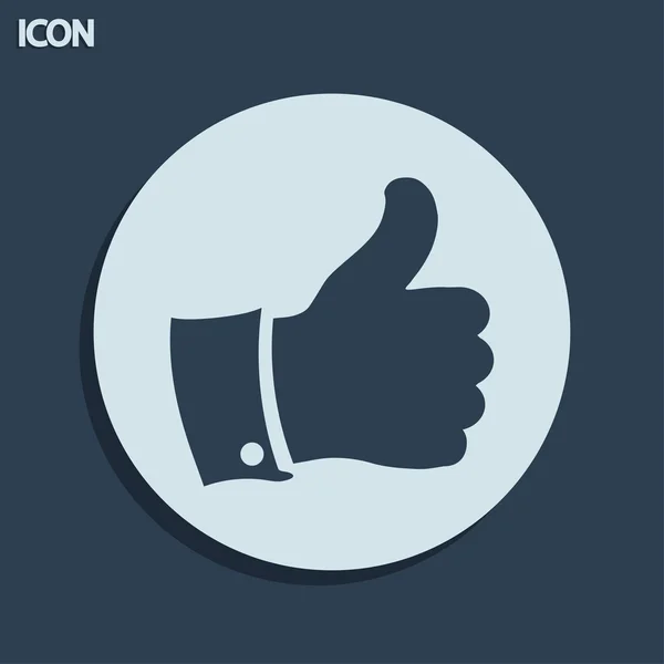 Like symbol icon — Stock Photo, Image