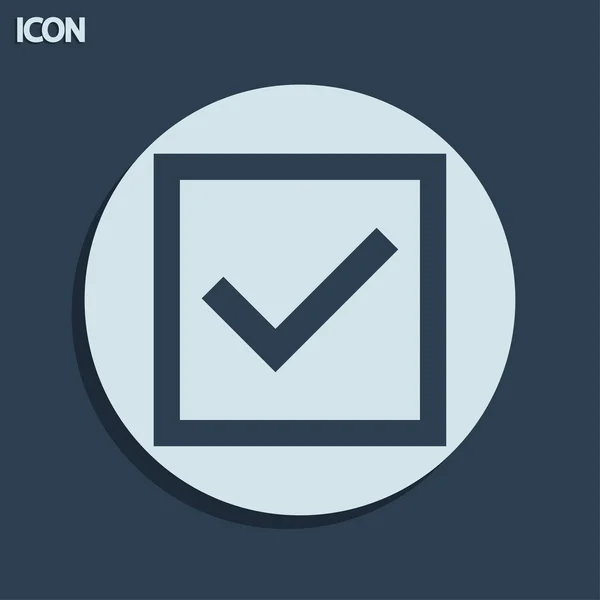 Confirm icons — Stock Photo, Image