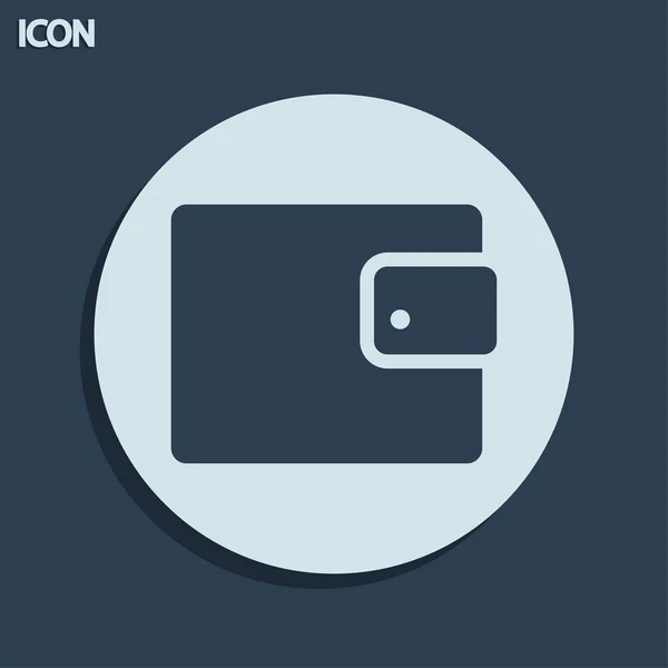 Ikona portfel — Zdjęcie stockowe