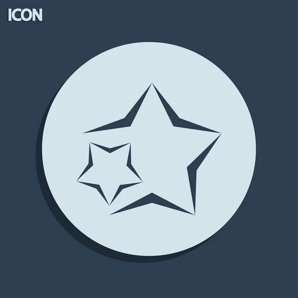 Star icon — Stock Photo, Image