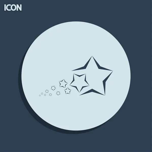 星のアイコン — ストック写真