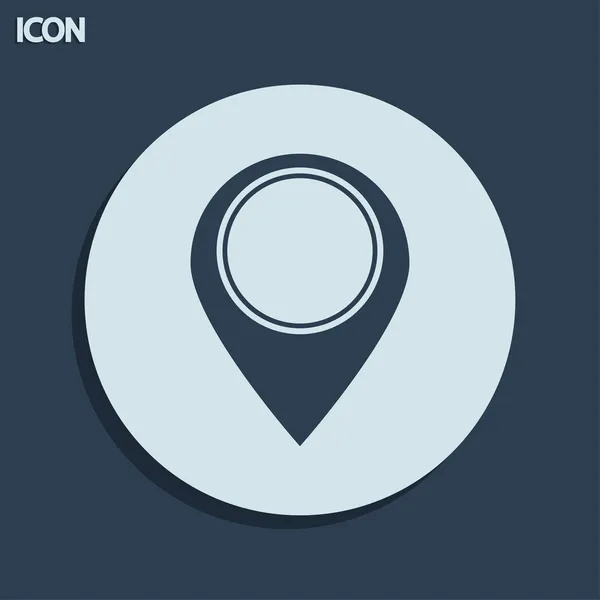 Map pointer icon — Stock Photo, Image