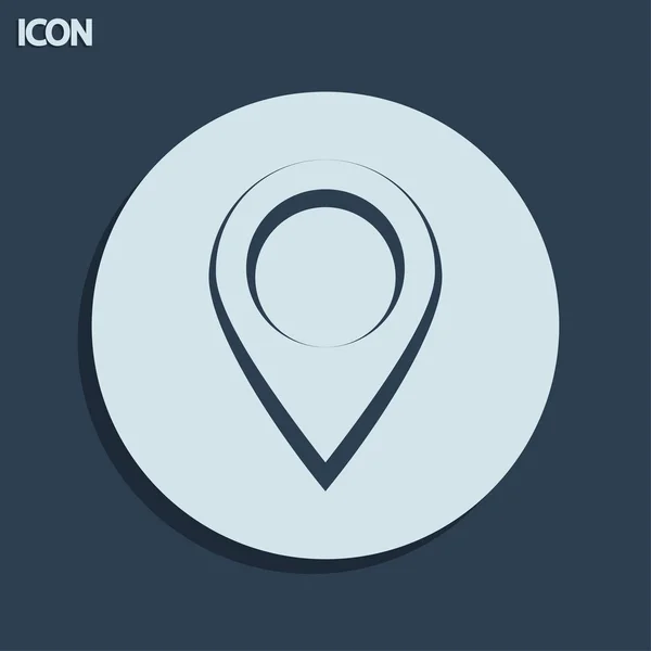 Map pointer icon — Stock Photo, Image