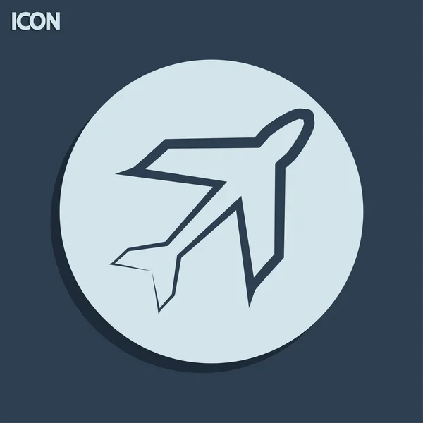 Icono del avión —  Fotos de Stock