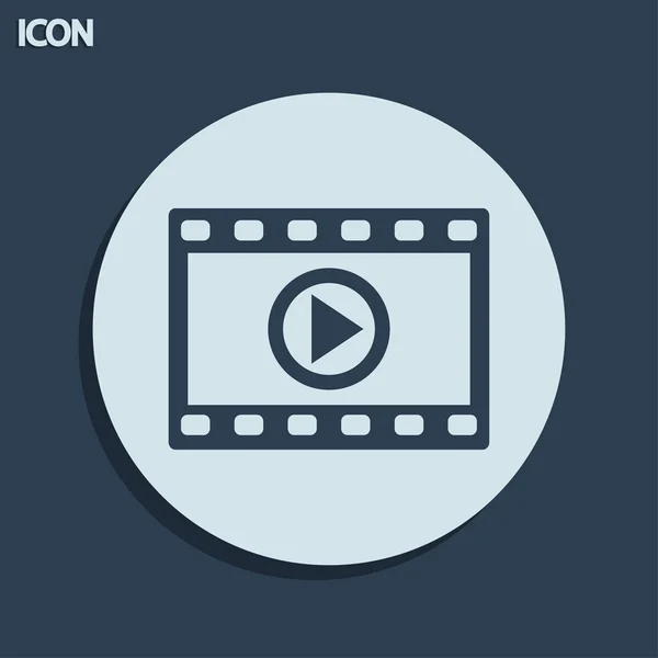 Video-Ikone — Stockfoto