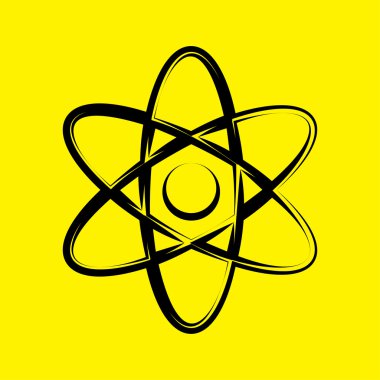 soyut fizik bilim modeli simgesi