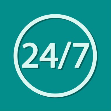 24 saat ve 7 gün kutsal kişilerin resmi