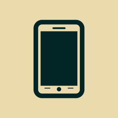 Mobil akıllı telefon simgesi