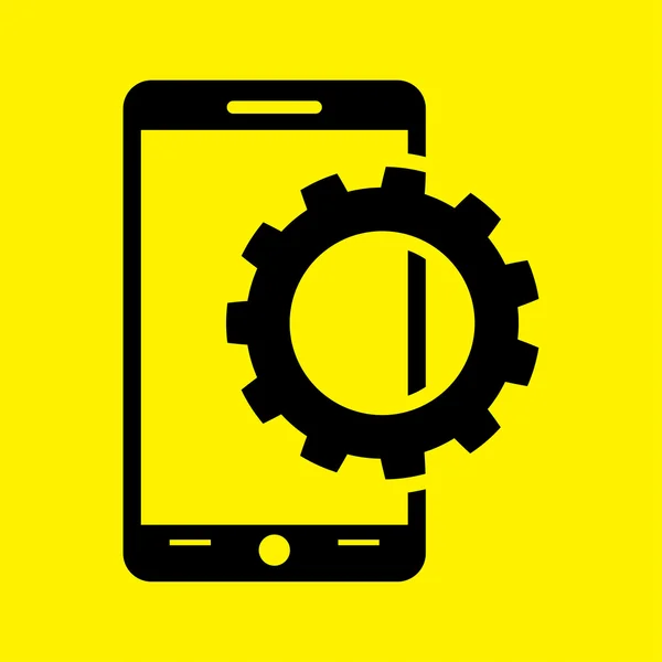 Smartphone icon — Stock Photo, Image