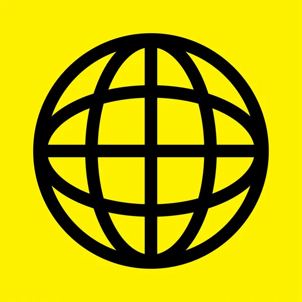 Globe Icon — Stock Photo, Image
