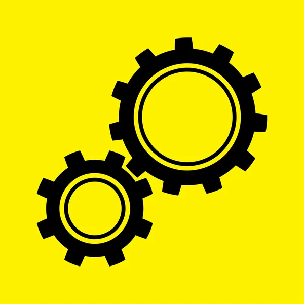 Gears icon — Stock Photo, Image