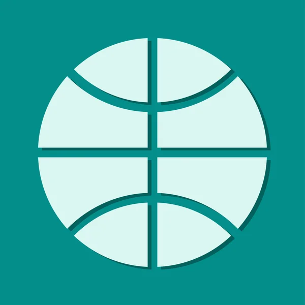 Basket-ikonen — Stockfoto