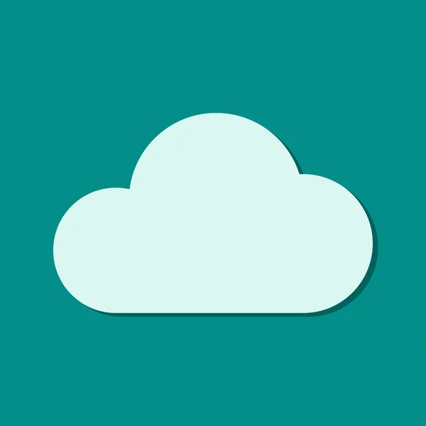 Bulut simgesi — Stok fotoğraf