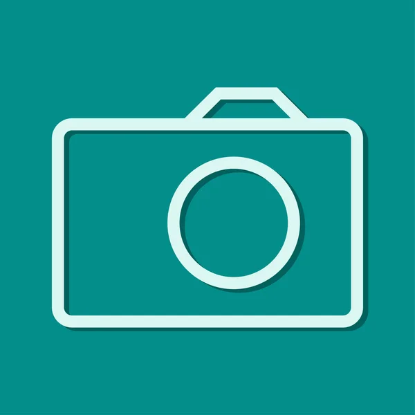 Camera-icoon — Stockfoto