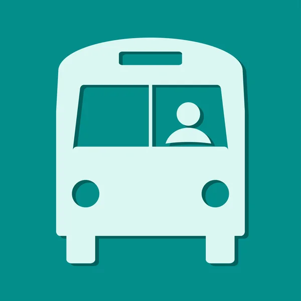 Bus icon — Stock Photo, Image