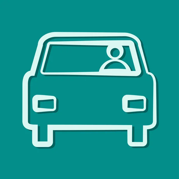 Car icon — Stock Photo, Image