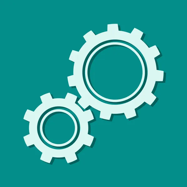 Gears icon — Stock Photo, Image