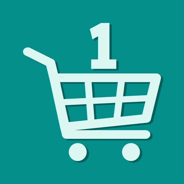 Shopping cart icon — Stock Photo, Image