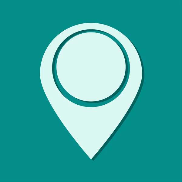 Map pointer icon — Stock Photo, Image