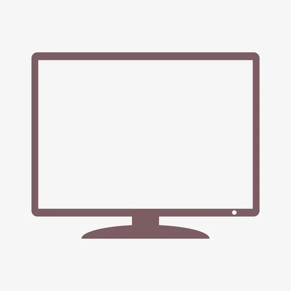 Ikonę monitora — Zdjęcie stockowe