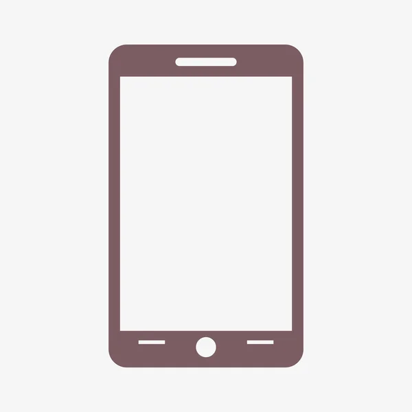 Ícone do smartphone móvel — Fotografia de Stock