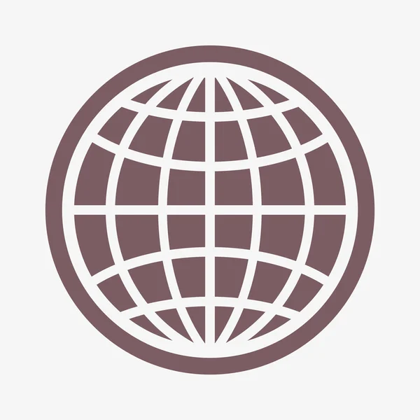 Globe Icon — Stock Photo, Image