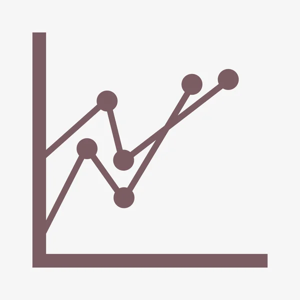 Infographic, chart icon — Stock Photo, Image