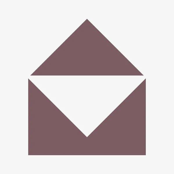 Пиктограмма конверта — стоковое фото
