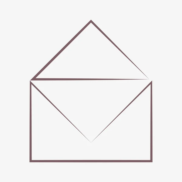 Sobre icono de correo — Foto de Stock