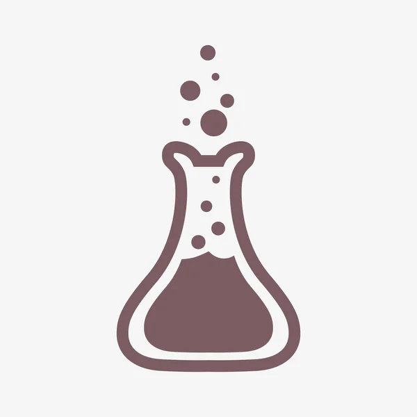 Laboratoriet glas ikon — Stockfoto