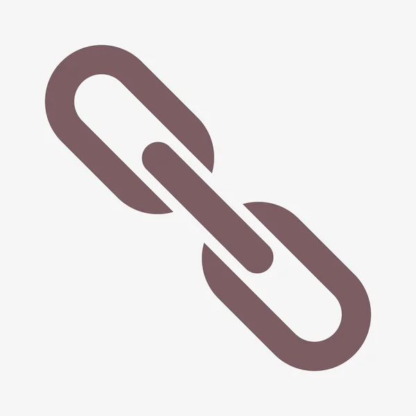 Chain link icon — Stock Photo, Image