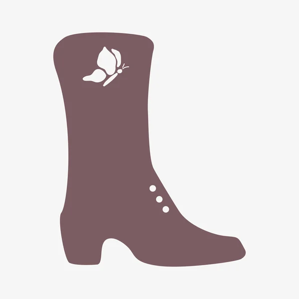 Kadın Ayakkabı simgesi — Stok fotoğraf