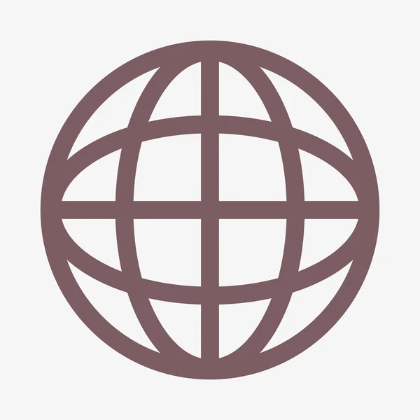 Globe Icon — Stock Photo, Image